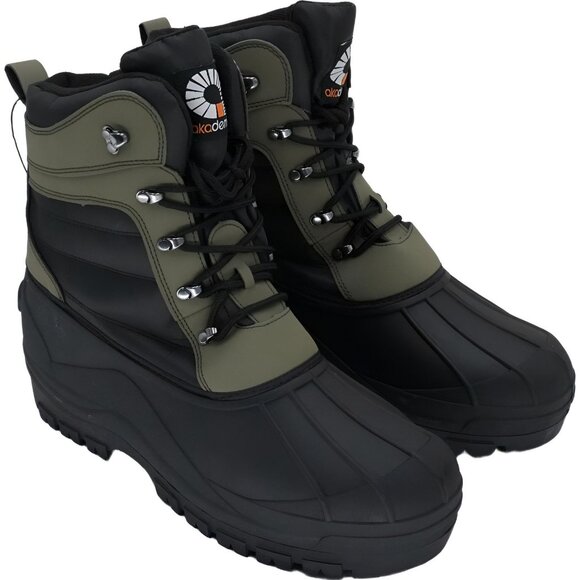 Akademiks Men Snow One Winter Boots Olive 13M main image 4
